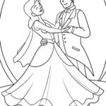 Malvorlage Walzer tanzen