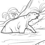 Malvorlage Arsinotherium