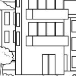 Malvorlage Appartementhaus