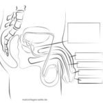 Vorlage Sexualkunde Unterricht - Geschlechtsorgan Mann