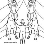 Malvorlage Zirkus 