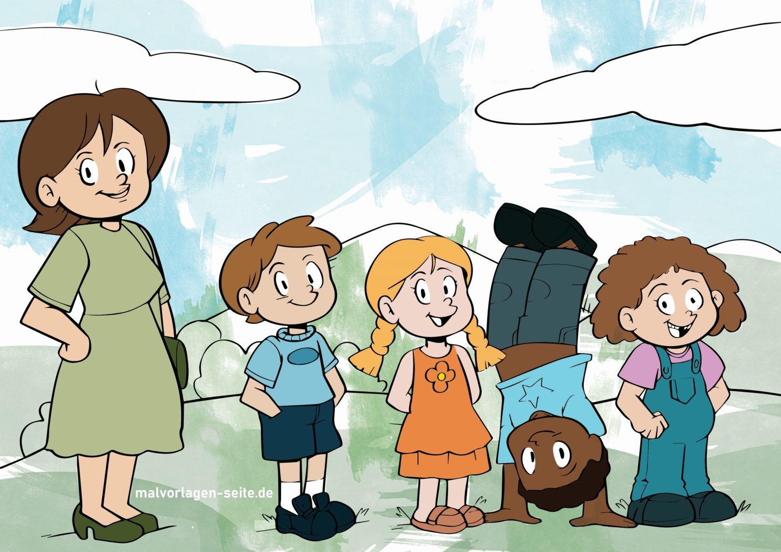  Malvorlagen für Kinder für eine Welt voller Farbe und Freude Bildidee 