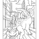 Malvorlage Dinosaurier