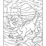 Malvorlage Dinosaurier