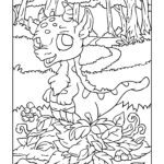 Malvorlage Baby Dinosaurier