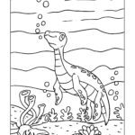 Malvorlage Dinosaurier