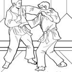 Malvorlage Judo