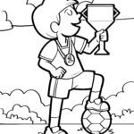 Malvorlage Fußball Sieger Malvorlage Fußball Siegerehrung