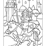 Malvorlage Ritter