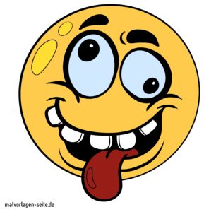 verrückter Emoji
