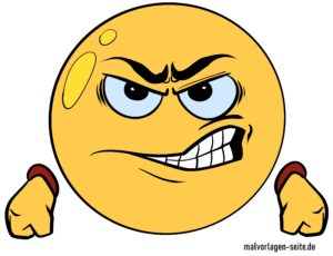 wütender Emoji