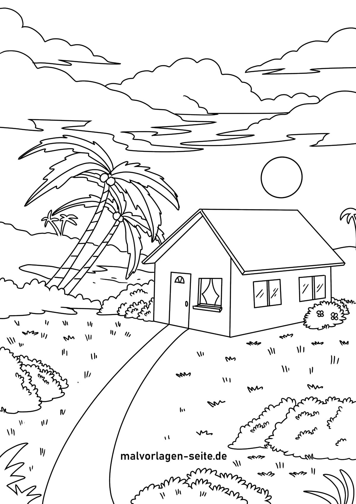  Malvorlage Haus 