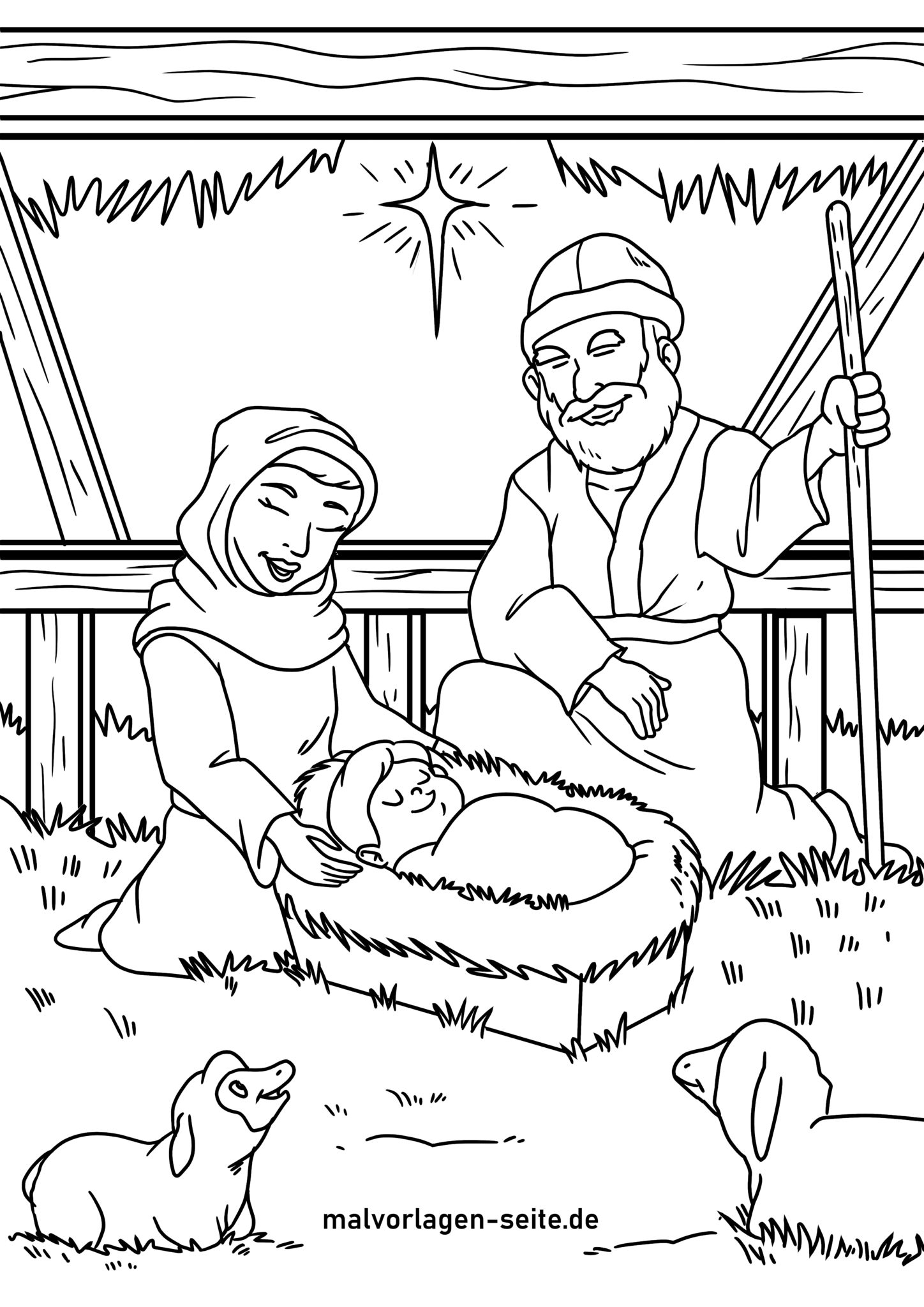  Ausmalbild kostenlos herunterladen Bildidee 