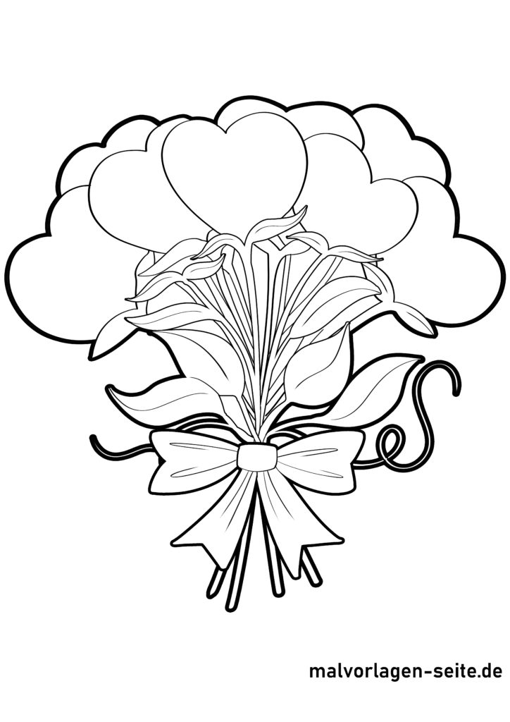  Foto zu Ausmalbilder Herzen kostenlos herunterladen und ausmalen 