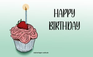 Happy Birthday Vorlage