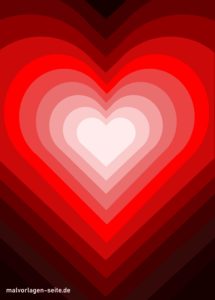 Vorlage Herzen