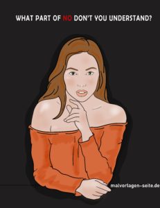 What part of NO don't you understand?