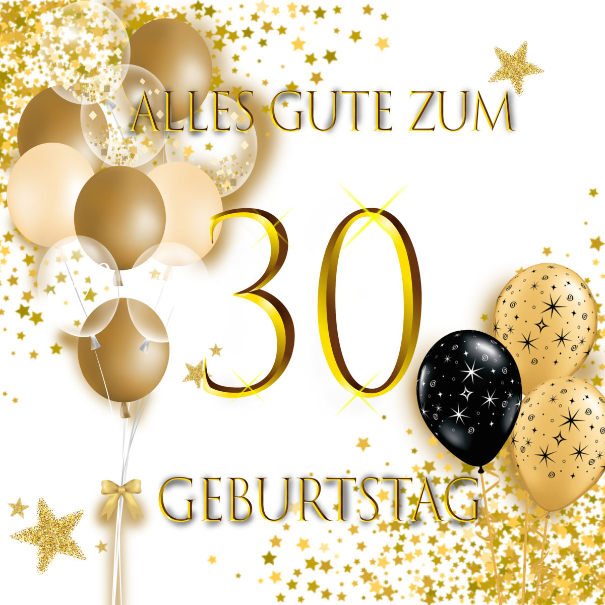 Alles Gute zum 30. Geburtstag