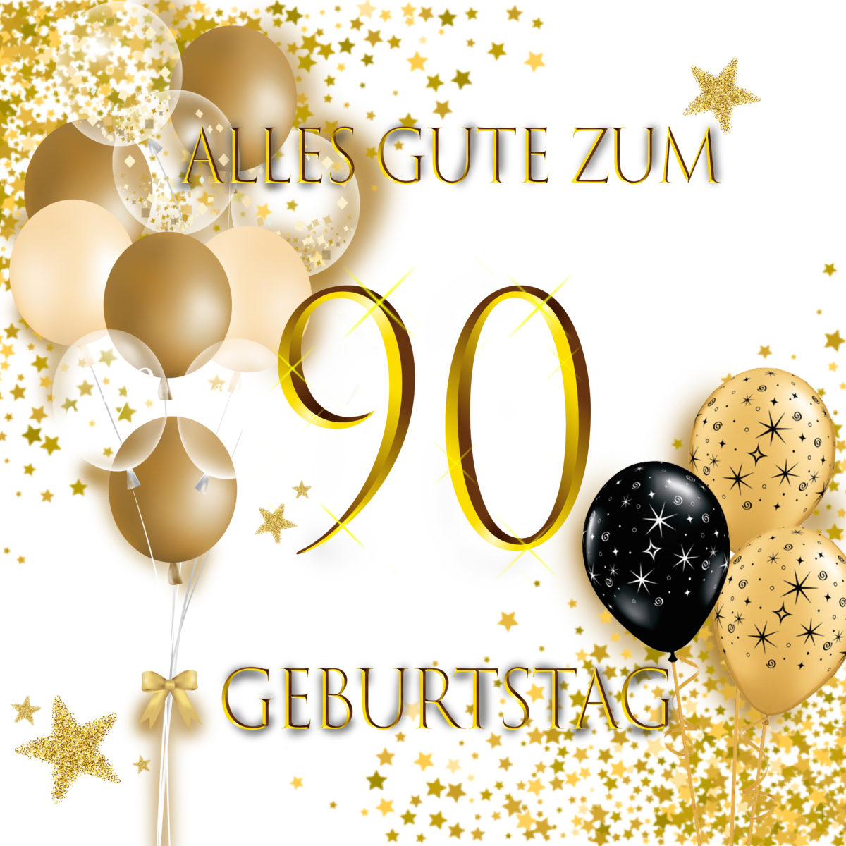 Alles Gute zum 90. Geburtstag
