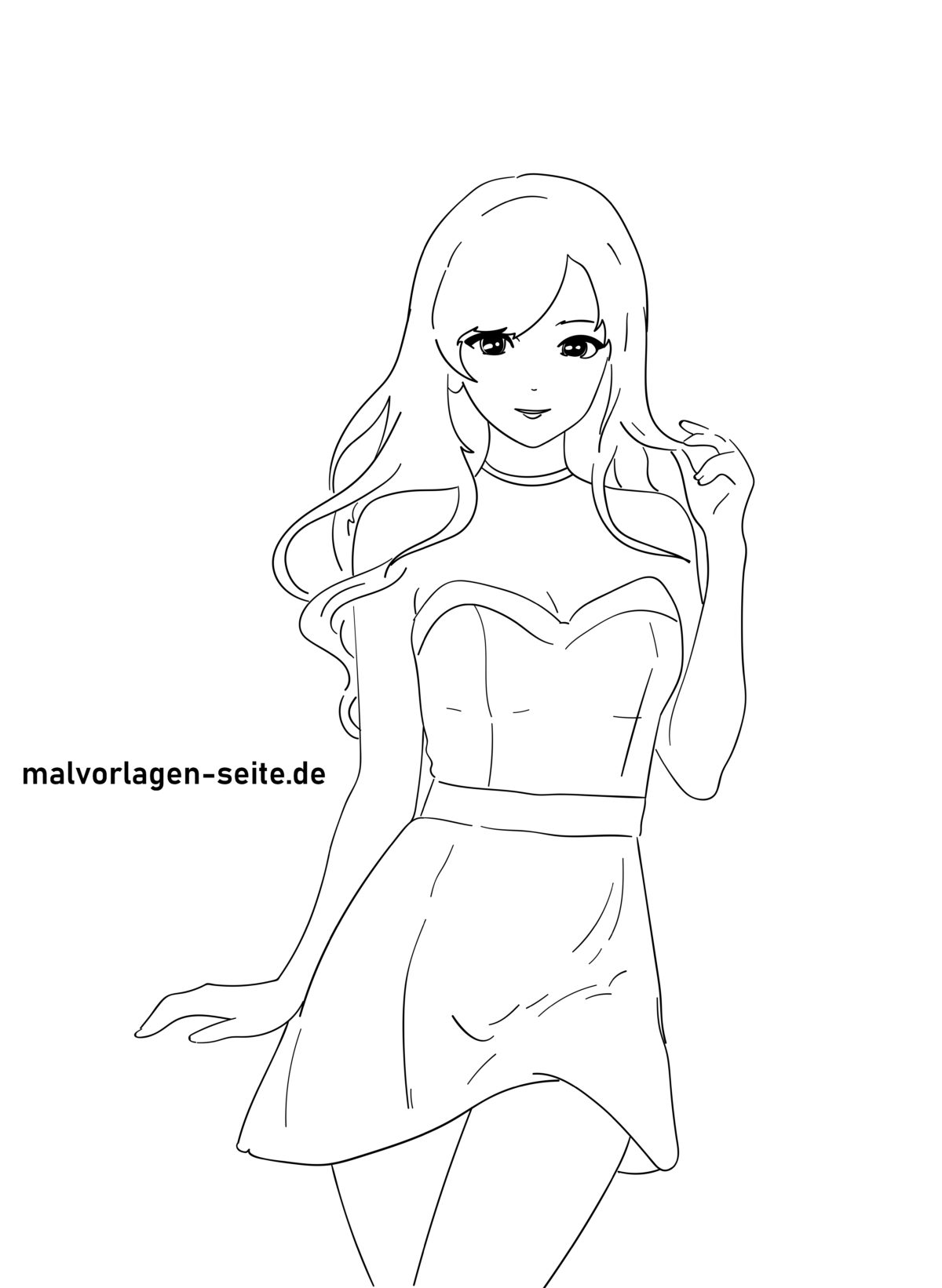  Manga Anime Mädchen 