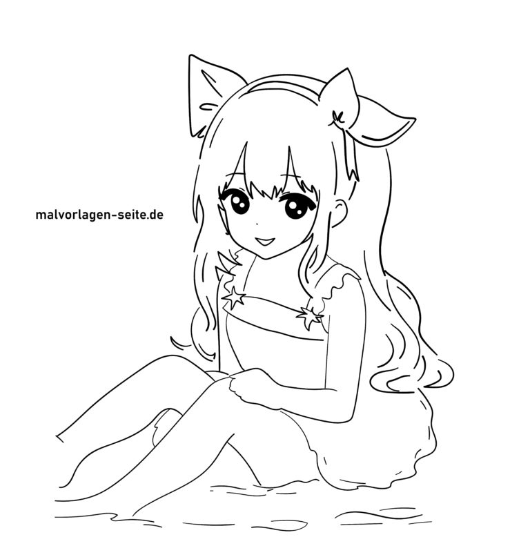  Manga Anime Mädchen 