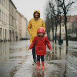 Spielideen für Kinder im Regen - Regenspiele