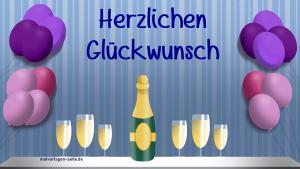 Herzlichen Glückwunsch Vorlage