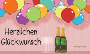 Herzlichen Glückwunsch