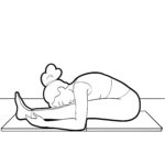 Malvorlage Yogaübung