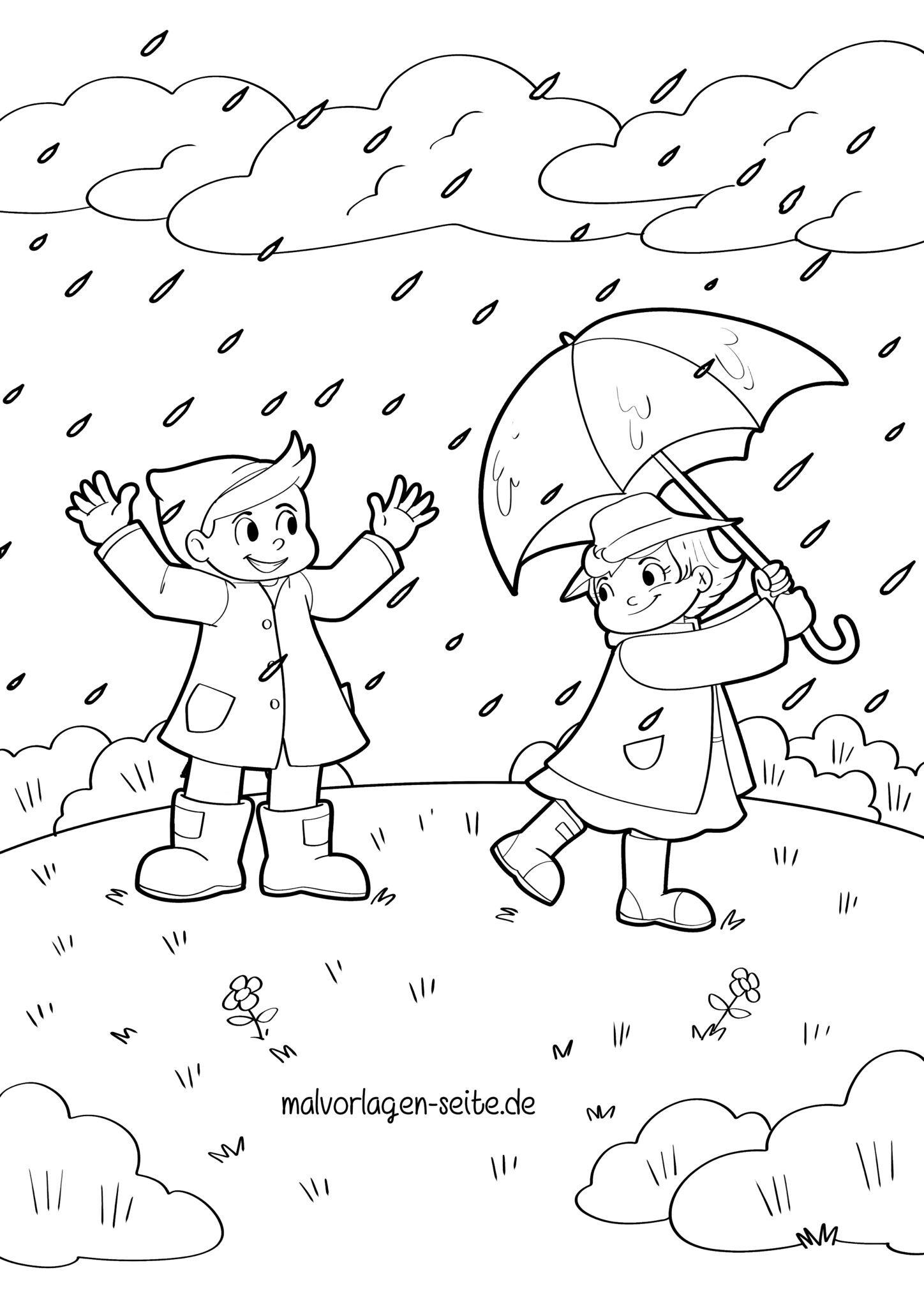  Malvorlage Herbst - Ausmalbild kostenlos herunterladen Bildidee 