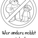 Anti Mobbing Vorlage Wer andere mobbt ist doof