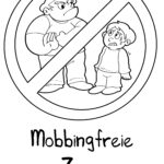 Malvorlage Mobbingfreie Zone