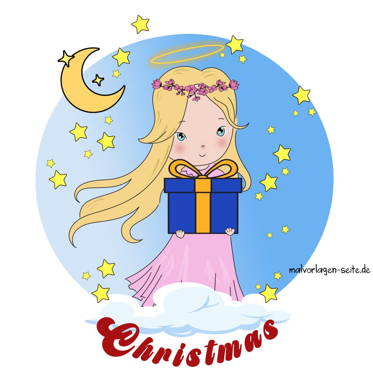  Tolle Ausmalbilder Christkind und Weihnachtsmann kostenlos Bildidee 