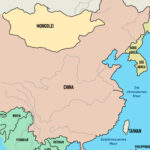 Landkarte China - Taiwan Landkarte China - Taiwan