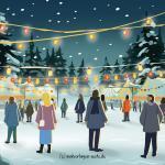 Weihnachtsmarkt Banner - Vorlage Weihnachten