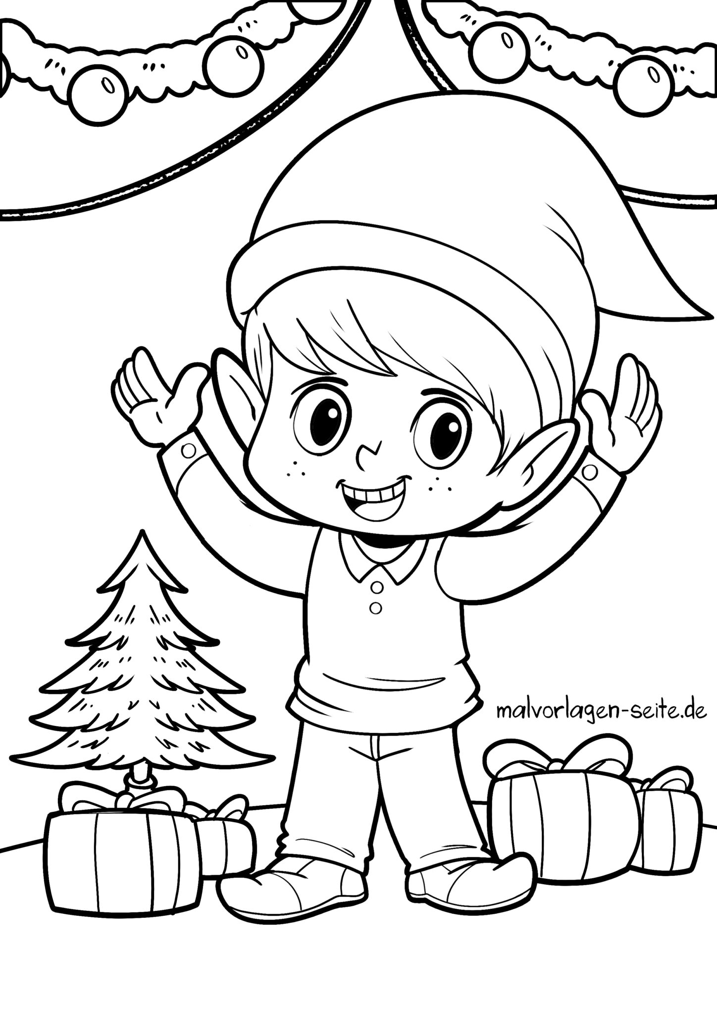  Malvorlage Wichtel - Jetzt kostenlos herunterladen Bildidee 