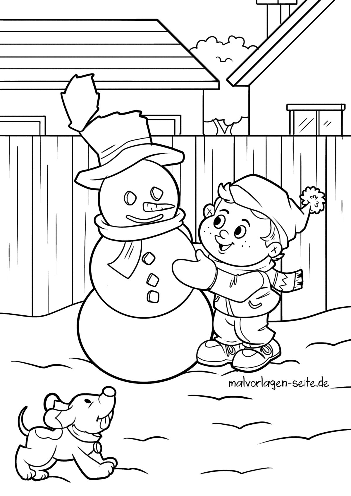  Ausmalbild kostenlos herunterladen 