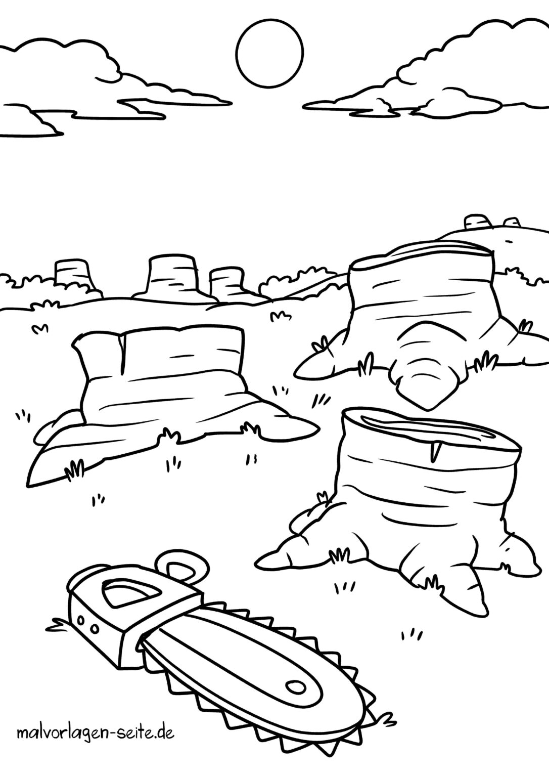  Malvorlage Waldtiere 