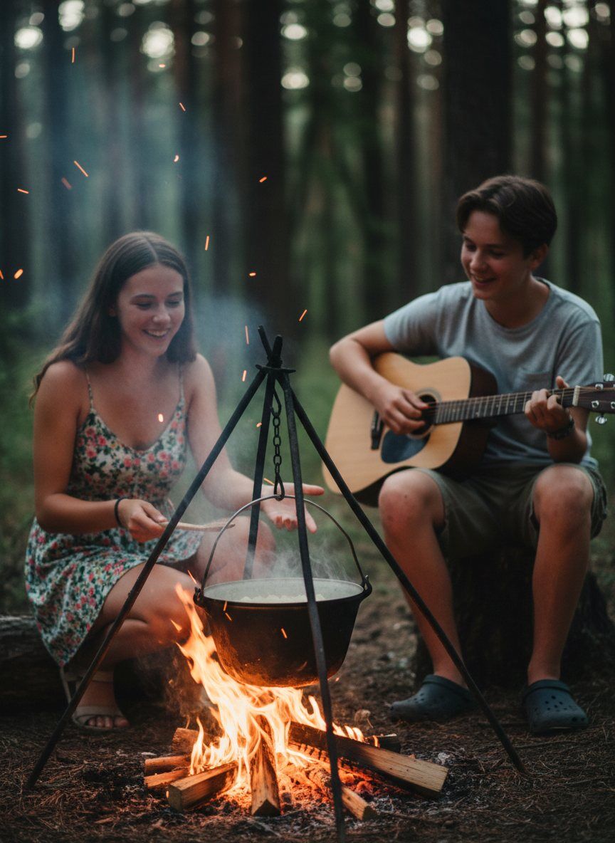 Kochen am Lagerfeuer - Rezepte