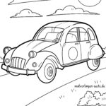 Malvorlage Auto