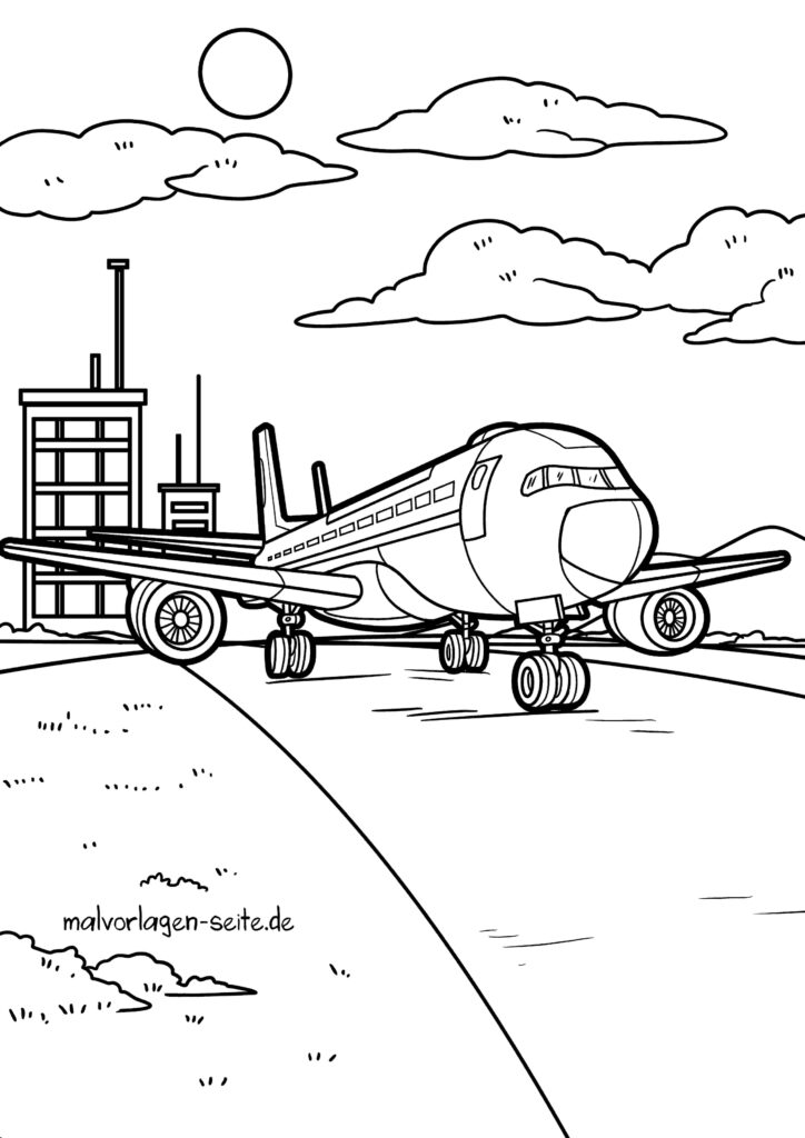 ausmalbilder-flugzeuge-kostenlos-herunterladen-und-ausmalen