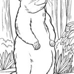 Malvorlage Murmeltier