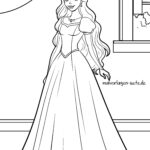 Malvorlage Prinzessin