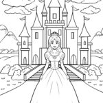 Malvorlage Prinzessin