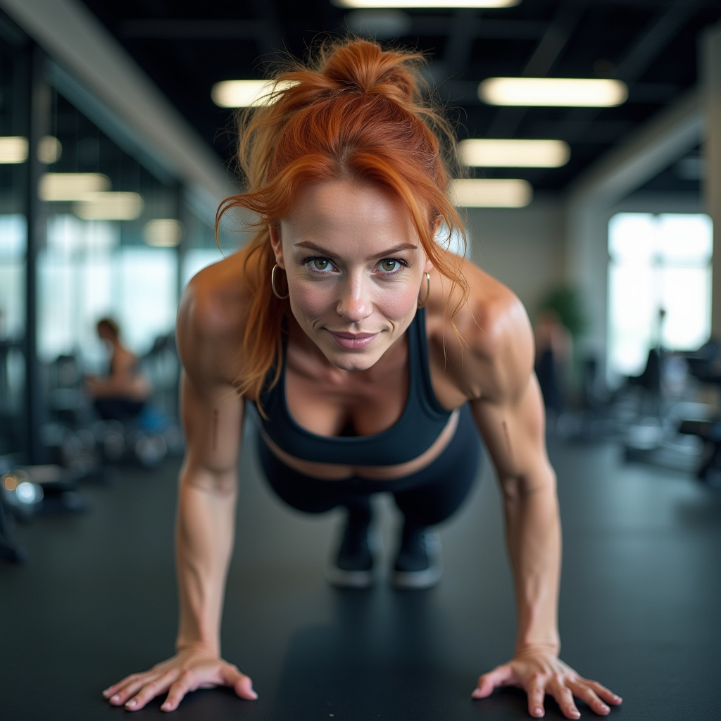 Fitness durch Liegestützen
