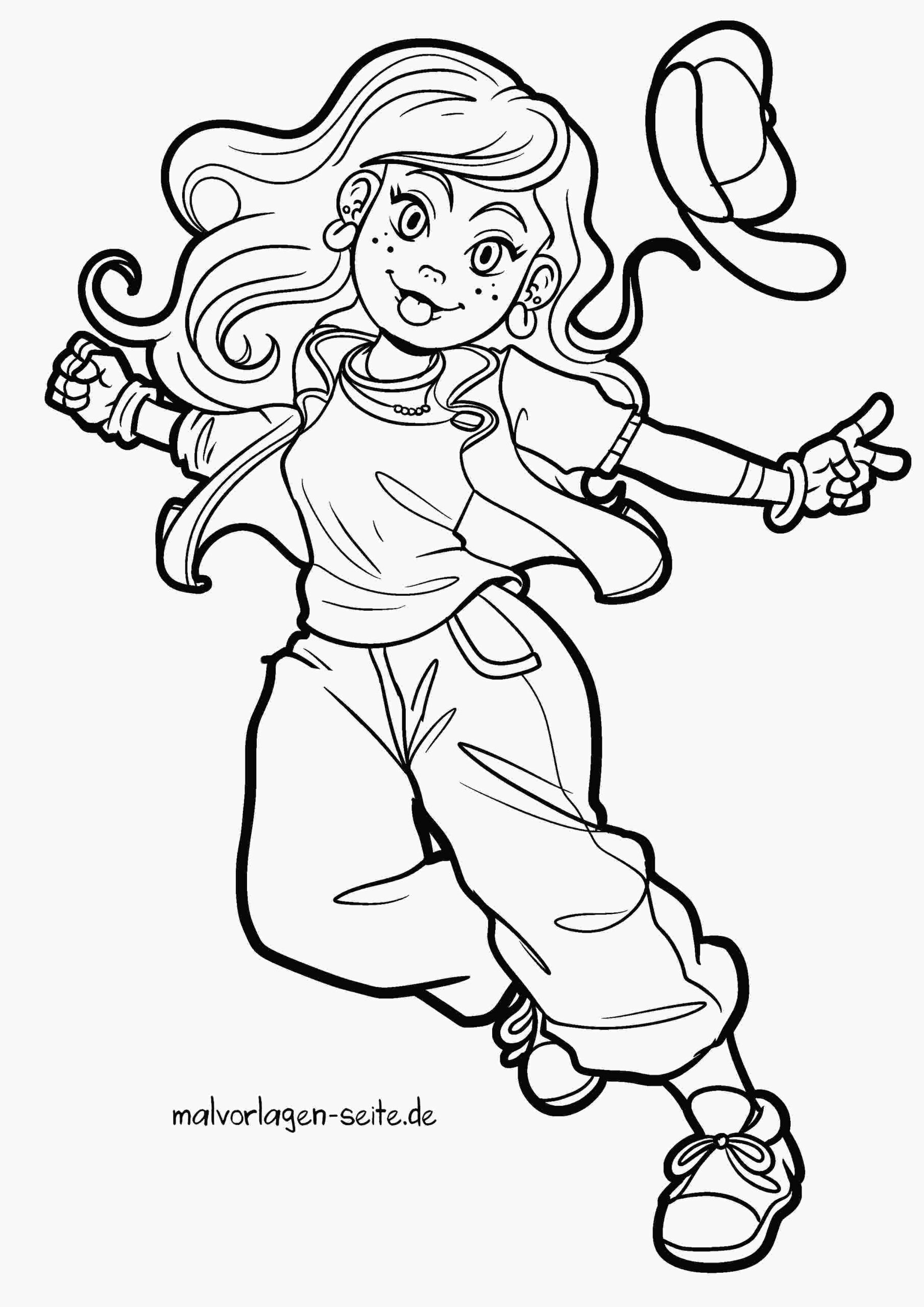 Malvorlage Streetdance