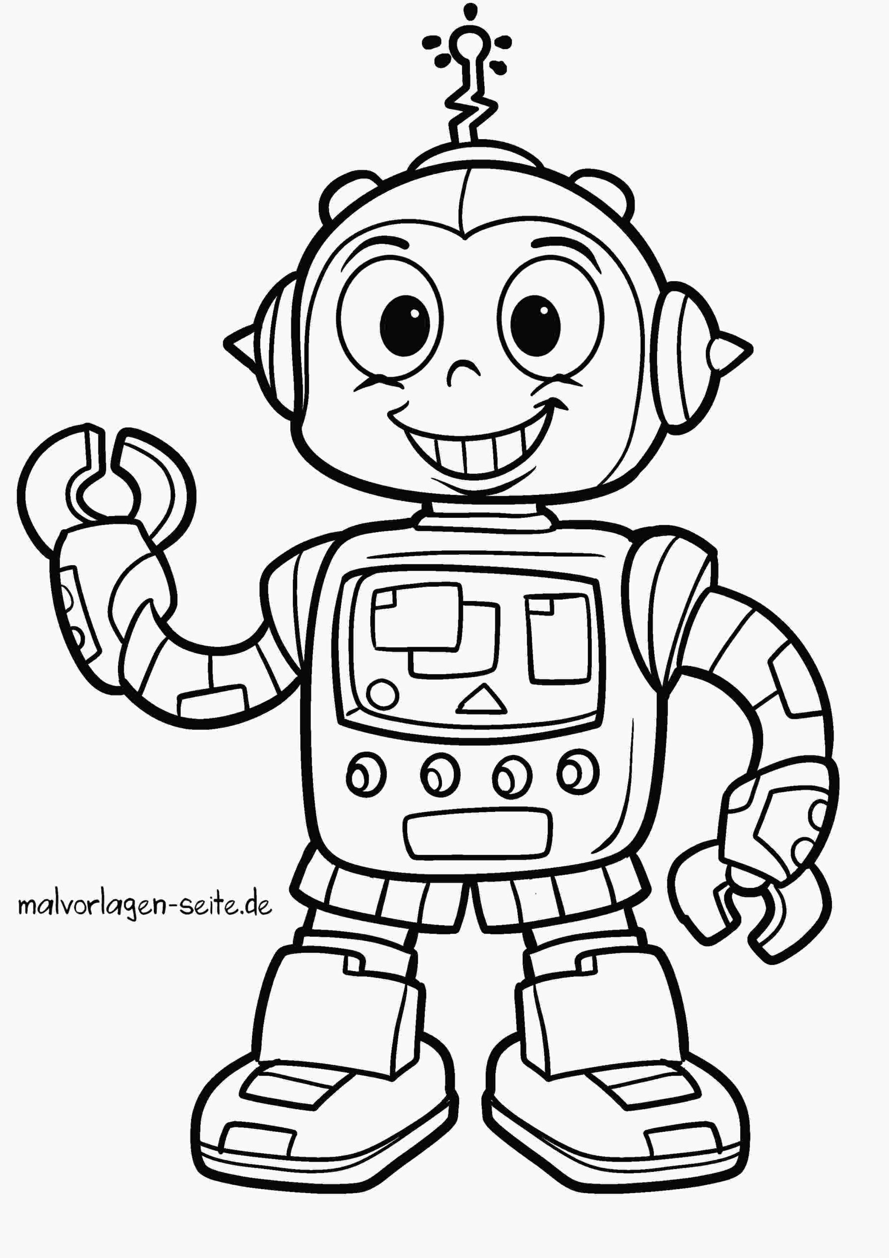 Malvorlage Roboter
