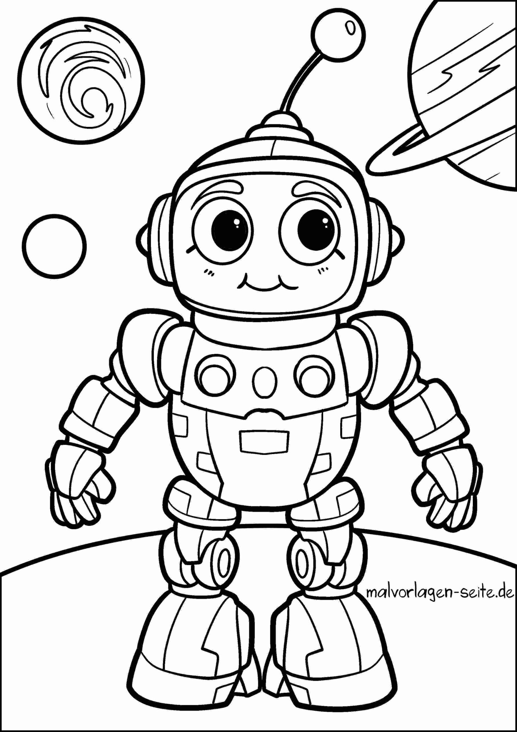 Malvorlage Roboter