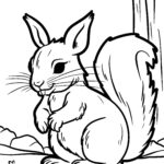 Malvorlage Eichhörnchen