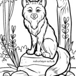 Malvorlage Fuchs